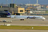 HB-JID @ LSZH - McDonnell Douglas MD-90-30 [53460] (Hello AG) Zurich~HB 05/04/2009 - by Ray Barber