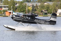 N5006E @ PALH - Splashing down at Lake Hood,Anchorage - by Dave Jones