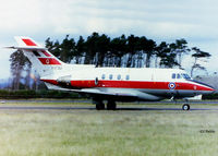 XS733 @ EGQL - Arrival at RAF Leuchars for the airshow 1996 - by Clive Pattle