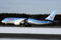 G-TUIE @ ESSA - Landing runway 26. - by Anders Nilsson