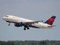 N360NB @ DTW - Delta A319 - by Florida Metal