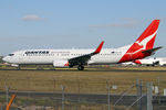 VH-VXU @ YSSY - taxiing - by Bill Mallinson