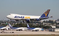 N415MC @ MIA - Atlas 747-400F - by Florida Metal