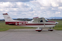 G-BEZO @ EGBJ - R/Cessna F.172M Skyhawk [1392] Staverton~G 13/03/2013 - by Ray Barber