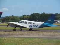 ZK-SFC @ NZAR - at Ardmore - possibly for maintenance - by magnaman