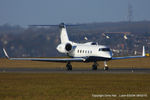 N44GV @ EGGW - departing from Luton - by Chris Hall