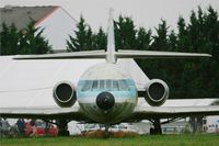 F-GCVJ @ LFRN - Aerospatiale SE-210 Caravelle 12, preserved at Rennes St Jacques airport (LFRN-RNS) - by Yves-Q