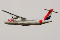 F-GVZL @ LFRN - ATR 72-212A, Take off rwy 28, Rennes-St Jacques  airport (LFRN-RNS) - by Yves-Q