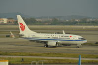 B-5803 @ ZGGG - Air China B737 taxiing past - by FerryPNL