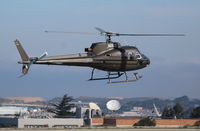 N26CE @ KMRY - KMRY/MRY - departing Monterey after taking on fuel. This heli is real clean! - by Tom Vance