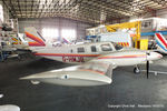 G-HMJB @ EGNH - inside the Blackpool Air Centre hangar - by Chris Hall