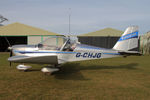 G-CHJG @ X5FB - Cosmik EV-97 TeamEurostar UK at Fishburn Airfield UK, February 7th 2015. - by Malcolm Clarke