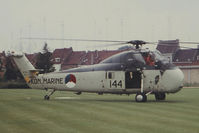 144 - Seen on the Heli landing strip at the U.Z. Ghent (Hospital) for medical transport in the late 1960's.After wfu with the Royal Netherlands Navy, 144 returned to the USA as N59330.
U.Z. Ghent  Belgium. - by Raymond De Clercq