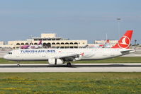 TC-JRO @ LMML - A321 TC-JRO Turkish Airlines - by Raymond Zammit