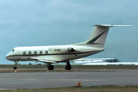 N755S - Gulfstream G2 [20] (place and date unknown). From a slide. - by Ray Barber