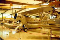 33581 @ KNPA - Shown on its' wheels on the museum floor in 1982. It was later suspended from the ceiling with its' wheels retracted. National Naval Aviation Museum, Pensacola, Florida. - by Alf Adams