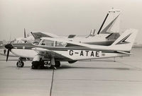 G-ATAE @ EBOS - Ostend airport 1968. Aircraft was destroyed due to an accident on 1971-06-12. - by Botterman