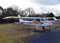 G-BZEB @ EGLK - Cessna 152 at Blackbushe. Ex N89532 - by moxy