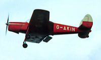G-AKIN @ EGTH - Miles M.38 Messenger 2A [6728] Old Warden~G 13/07/1980. From a slide. - by Ray Barber