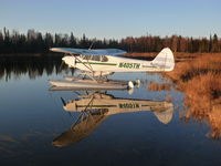 N405TH @ AK5 - On floats waiting to go flying. - by Steve Newgren