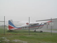 VH-BVI @ YBAF - it was just too wet to get out and get a closer photo! - by magnaman