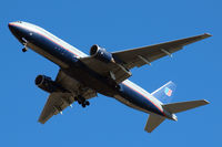 N786UA @ EGLL - Boeing 777-222ER [26938] (United Airlines) Home~G 01/03/2010. On approach 27R. - by Ray Barber