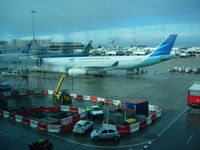 PK-GPC @ YMML - At Melbourne from transit lounge - by magnaman