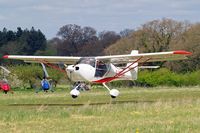 G-MFOX @ EGHP - Aeropro Eurofox [BMAA/HB/630] Popham~G 05/05/2013 - by Ray Barber