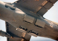 UNKNOWN @ FTW - C-5A departing Meacham Field after 1989 airshow - by Zane Adams