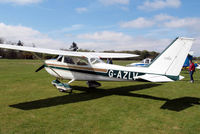 G-AZLV @ EGHP - Cessna 172K Skyhawk [172-57908] Popham~G 05/05/2013 - by Ray Barber