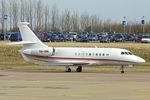 XA-GNI @ EGGW - 2003 Dassault FALCON 2000EX, c/n: 20 at Luton - by Terry Fletcher