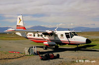 ZK-NMD @ NZTL - Air Safaris & Services (NZ) Ltd., Lake Tekapo.  Jan2002 - by Peter Lewis