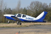 G-OMAO @ EGSV - Departing from Old Buckenham.