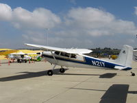 N21Y @ CMA - 1954 Cessna 180, Continental O-470 225 Hp, second year of production - by Doug Robertson