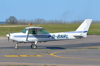 G-BNRL @ EGSH - Just landed at Norwich. - by Graham Reeve
