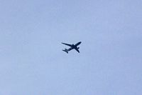 ZZ331 @ EGFH - Voyager A330-243MRTT, Royal air Force, 10\101 Squadrons, previously F-WWYE, MRTT018, EC-33!, G-VYGB, callsign Reach 2115, 446k, 26000' AGL, seen overflying EGFH, en-route to RAF Brize Norton