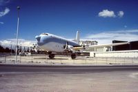 N3153F @ KLAS - Shown displayed at the corner of E Reno Ave and Koval Lane, Las Vegas, Nevada in 1996. This aircraft was scrapped in 2001.