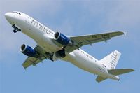 CS-TRO @ LFRB - Airbus A320-214, Take off rwy 25L, Brest-Bretagne airport (LFRB-BES) - by Yves-Q