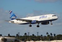 N804JB @ FLL - Jet Blue A320 - by Florida Metal