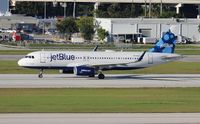N827JB @ FLL - Jet Blue - by Florida Metal