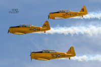 C-FMKA - C-FMKA in formation, flying beside C-FNAH and C-FNDB on her right. - by Marius Gagnon