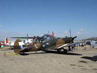 N749DP @ CMA - 1945 Vickers/Supermarine SPITFIRE MK XIV, Rolls-Royce GRIFFON 65 V-12 2,050 Hp, Experimental class, ex David Price - by Doug Robertson