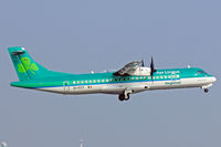 EI-FCY @ EGFF - ATR 72-600, Dublin based, previously F-WWEB, EI-FCY, callsign Stobart 91CW. seen departing runway 12 enroute to Dublin. - by Derek Flewin