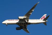 A7-BCB @ EGLL - Boeing 787-8 Dreamliner [38320] (Qatar Airways) Home~G 17/12/2012. On approach 27R. - by Ray Barber