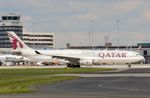 A7-AEM @ EGCC - Qatar airways A330 Taxiing out for departure  to DOH - by Mike stanners