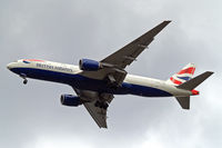 G-YMMP @ EGLL - Boeing 777-236ER [30315] (British Airways) Home~G 10/09/2013. On approach 27R. - by Ray Barber