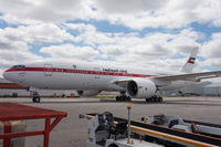 A6-ALN @ CYYZ - Parked at the north end of Toronto Pearson - by Robert Jones