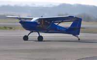 G-CIBC @ EGFH - Visiting microlight aircraft. - by Roger Winser