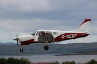 G-CEOF @ OBAN - Landing Runway 19 - by Mountaingoat