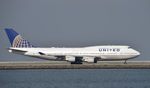 N128UA @ KSFO - Taxiing for departure at SFO - by Todd Royer